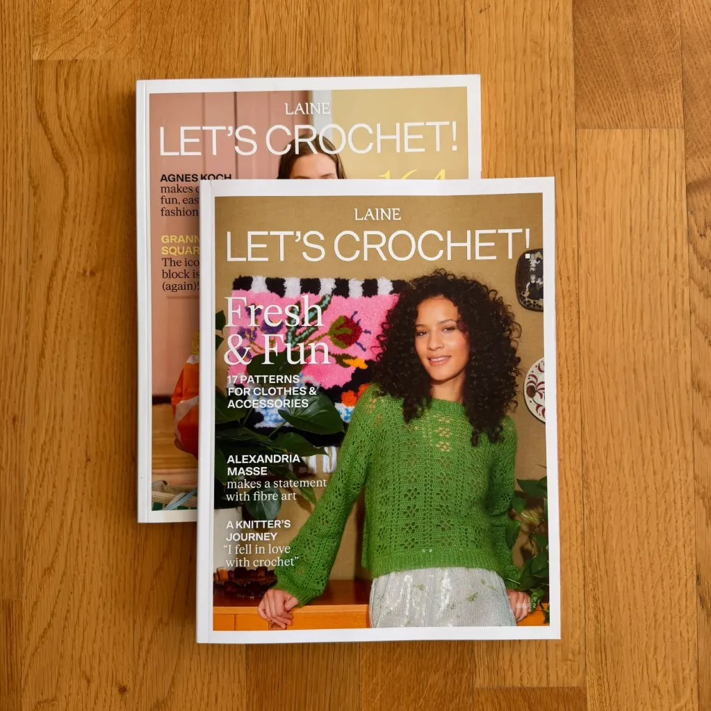 Let's Crochet (2 volumes) - Laine Publishing