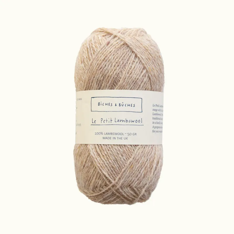 Le Petit Lambswool - Biches et bûches (Beige)