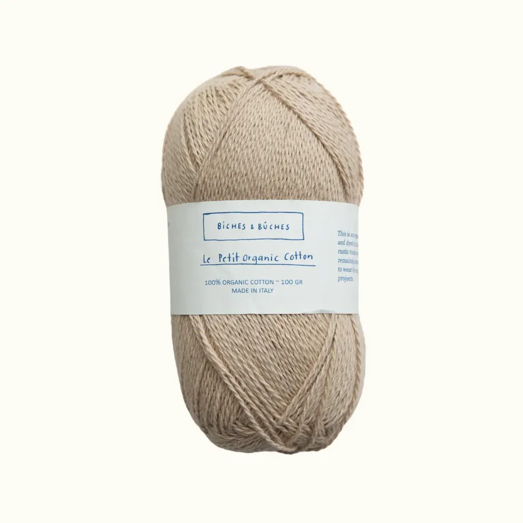 Biches et bûches - Le petit organic cotton (Beige)