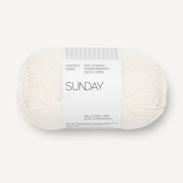 Sandnes Garn - Sunday (1001 White)
