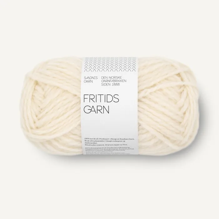Sandnes Garn - Fritids Garn (1012 Ecru)