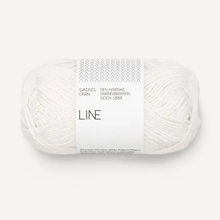 Sandnes Garn - Line (1002 Crème)