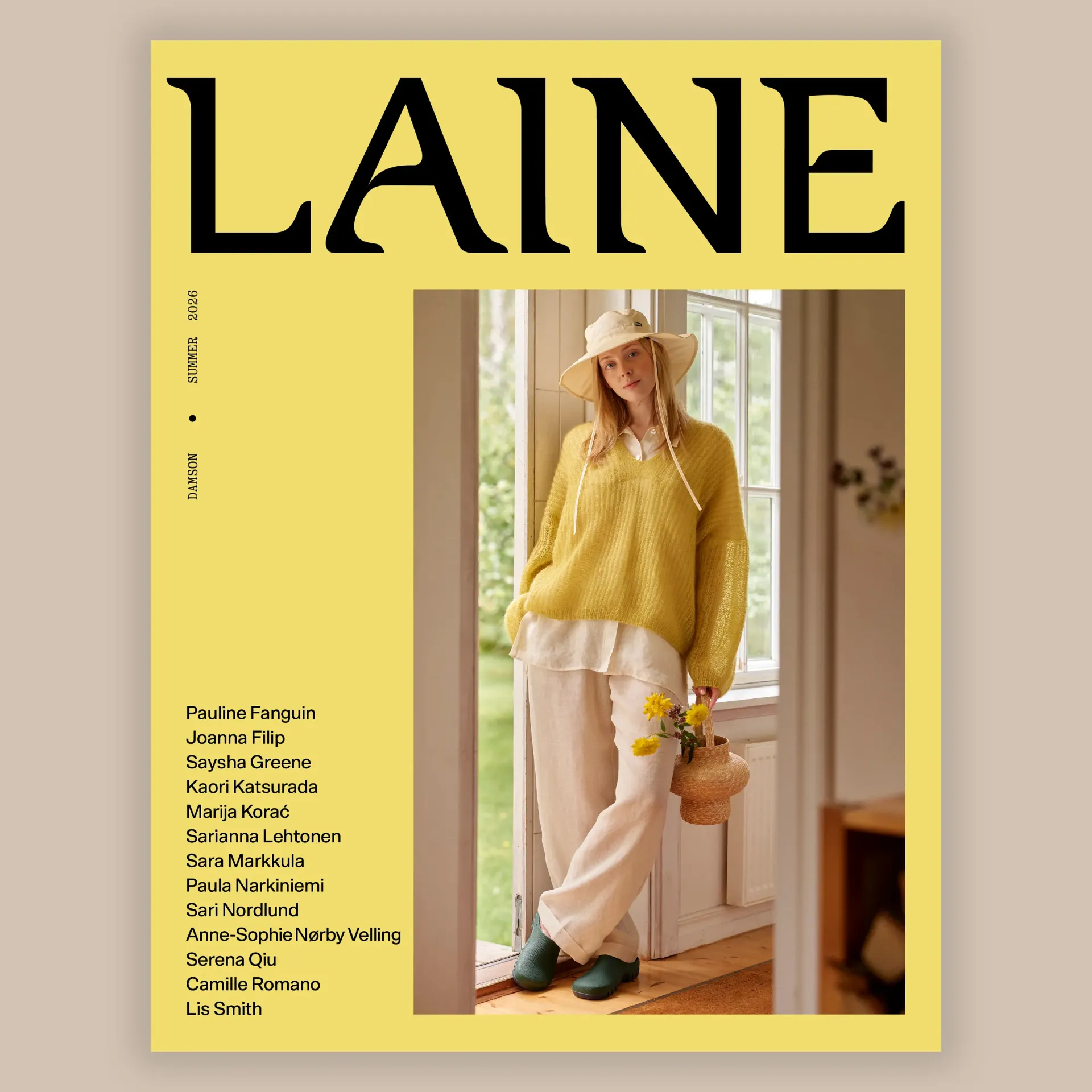 Laine Magazine Issue 29 - Damson, été 2026