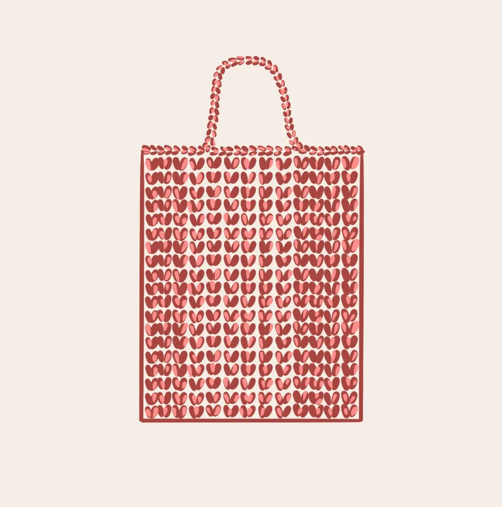 Kit Tote Bag Echo (Apricot crush - Canyon)
