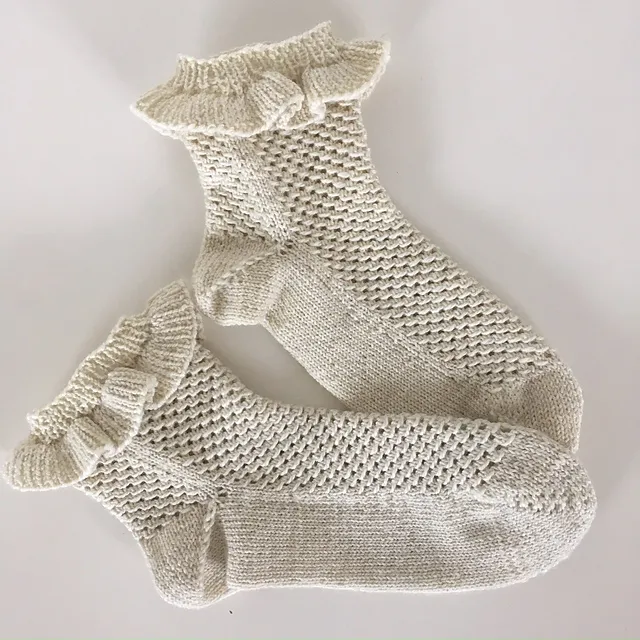 Atelier Socquettes/Chaussettes au tricot