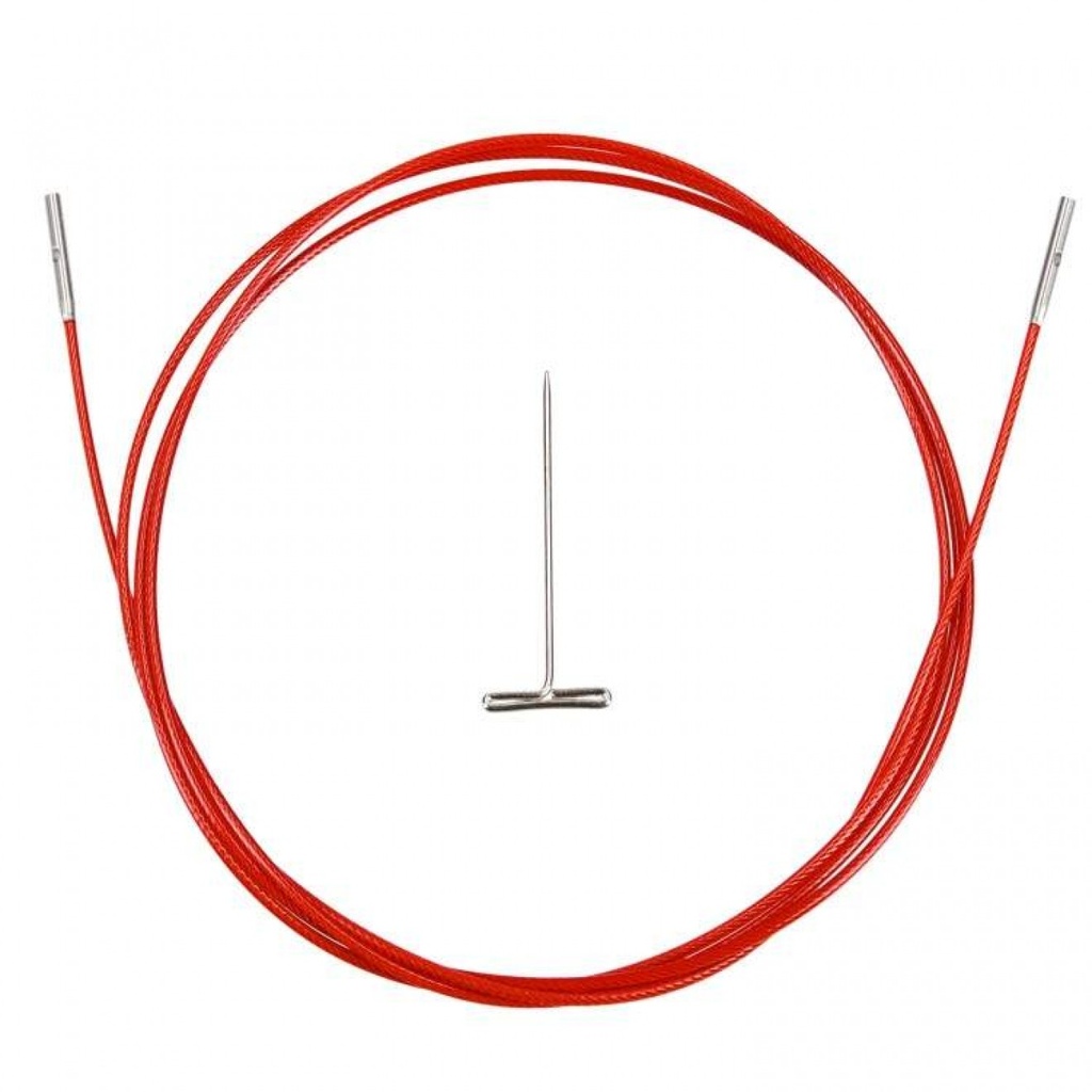 Chiaogoo - Twist Red Cable Small