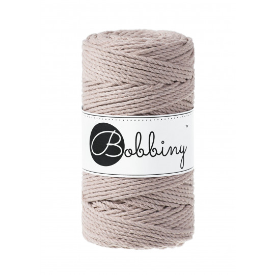 Bobbiny - Corde Macramé torsadée - Regular 3mm