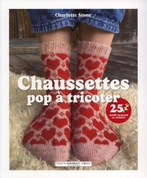 Chaussettes pop à tricoter
