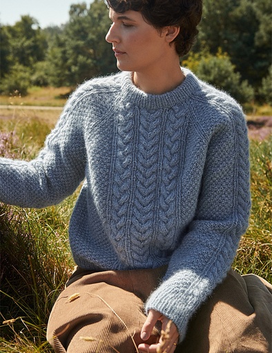 Cours en groupe - Pull style irlandais 